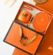 Electric Cofee Cup Mug Heater Warmer, Orange