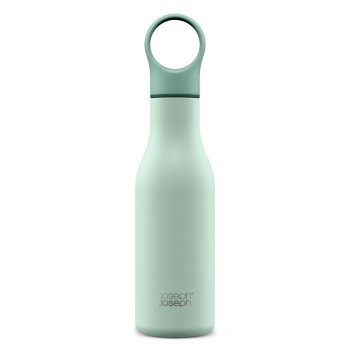 Joseph Joseph Loop Vacuum Insulated Water Bottle, 500ml, Green
