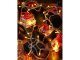 Christmas Tree Bead Garland, 5m, Silver
