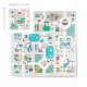 Foam puzzle mat 120 cm x 120cm + foam figures Nukido Town