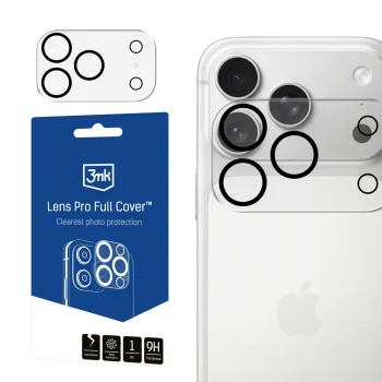 3mk Lens Pro Full Cover Camera Protector iPhone 17 Pro Max
