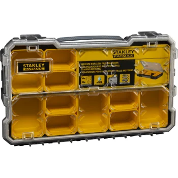 Stanley FatMax Pro Shallow Organiser with 16 Compartments, IP54, FMST1-75779