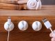Self-Adhesive Cable Holder, Wire Organizer Clips, Set of 6