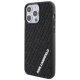 Karl Lagerfeld iPhone 15 Pro Max Case 3D Rubber Multi Logo, Black