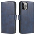 Samsung Galaxy S23 (SM-S911) Magnet Elegant Bookcase Cover Case, Blue