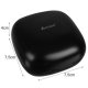 Wireless Bluetooth 5.0 earbuds with 400 mAh charging case power bank, black