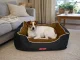 Soft Velour Pet Bed for Dogs and Cats, 65x55 cm