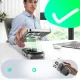 Joyroom JR-W17 Qi 3-in-1 Wireless Inductive Charger - Black
