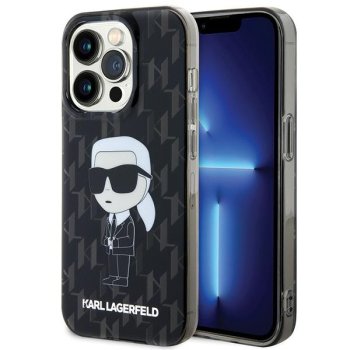 Karl Lagerfeld Monogram Ikonik Phone Case Cover iPhone 15 Pro Max - transparent
