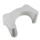 Ruhhy Squatting Toilet Stool for Healthy Bowel Movements 21852, White