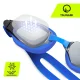 4Fizjo TSUNAMI Swimming Goggles, Blue