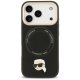 Karl Lagerfeld Big Strap Karl Metal Logo MagSafe Phone Case Cover iPhone 17 Pro - Black