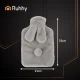 Ruhhy Rubber Hot Water Bottle with Plush Bunny Cover 1.8L 26383
