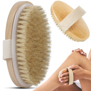 Brush Improving Blood Circulation for Dry and Wet Body Massage