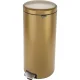 Brabantia NewIcon Pedal Bin 30L, Warm Gold