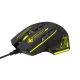 Wozinsky WMGK-1181W Wired Optical Gaming Mouse 7200 DPI - Black and Yellow