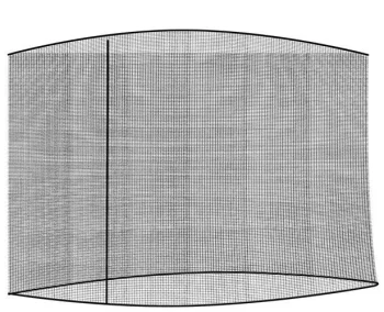 Repest Mosquito Net for Garden Umbrella 3.5m, Black