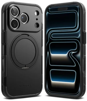 Ringke Alles MagSafe Case for iPhone 18 Pro / 17 Pro with Kickstand - Black