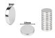 Multipurpose Small Round Neodymium Magnets, 10 pcs.
