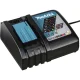 Makita Power Source Kit 199480-6: 2x 18V 6.0Ah Batteries & DC18RC Charger