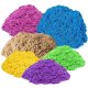 Kinetic Sand 4 kg Playset with Construction Vehicles and Molds
