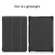 Lenovo Tab M10 (TB-X605F) Tri-fold Stand Leather Case for Lenovo Tab M10 (TB-X605F) - Black
