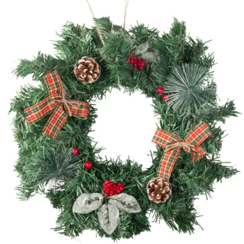 Christmas Decorative Wreath for Door / Wall, 20 cm