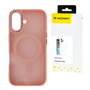 Wozinsky Magnetic Collection MagSafe Case for Samsung Galaxy S25 Ultra, Pink