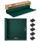Plonos Shade Cloth 1.5x50m 110 g/m² Fence Privacy Screen + 50 Clips, Green