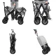 MultiGarden Folding Garden and Beach Transport Cart TC-005, Red