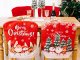 Christmas Chair Back Cover Merry Christmas, 58x48 cm