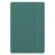 Samsung Galaxy Tab A8 10.5 (2021) (2022) (SM-X200/X205) Trifold Stand PU Leather Hard Protective Cover Case, Green