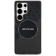 AMG Transparent Rhombs MagSafe Case for Samsung Galaxy S25 Ultra, Black
