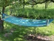 Garden Home Single Hammock with Wooden Rod - 200x80 cm