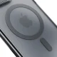 3mk Frosty MagCase for iPhone 17 Air, Black