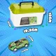 Bakalu KZ1230 Large Metal Toy Car Set in a Case, 50 pcs