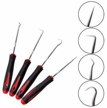 Set of hooks with handle 4el.