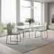 ModernHome NORD-W Kitchen / Desk Table, 120x60 cm, White
