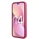 Karl Lagerfeld Silicone RSG Case for iPhone 14 Plus (Pink)