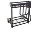 2-Tier Kitchen Countertop Organizer Shelf, Loft Style, Black