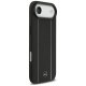 Mercedes Leather Star Pattern Stripes MagSafe Case for iPhone Air Black