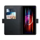 3mk Samsung Galaxy S24 Ultra Wallet Case, Black