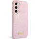 Samsung Galaxy S23+ Plus (SM-S916) Guess Glitter Script Case Cover (GUHCS23MHGGSHP), Pink