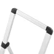 Hailo DK40 BasicLine Design 2-Step Ladder, Silver