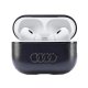 Audi Leather Big Logo Case for AirPods Pro 2, Black