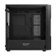 Darkflash DK431 Glass PC Case with 4 RGB Fans, Black