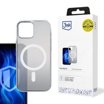 3mk Frosty MagCase for Apple iPhone 15, White