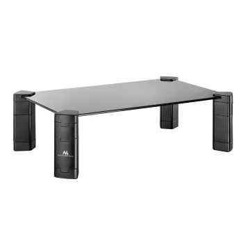 Maclean MC-934 Laptop and Monitor Stand, Black