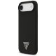 Guess Silicone Triangle Logo MagSafe Phone Case Cover iPhone 17 Air - Black