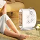 Portable Mini Electric Fan Heater 500W, White